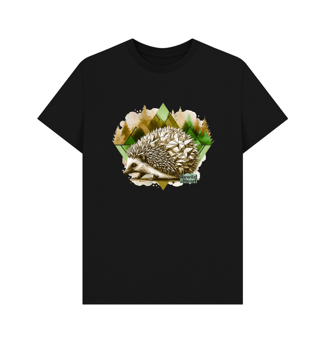 Black Hedgehog Men's T-Shirt