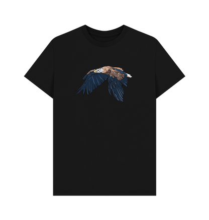 Black Printed T-shirt Front