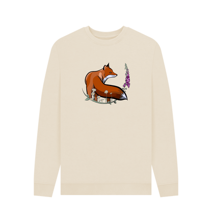 Oat Printed Sweater Front