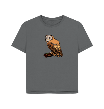 Slate Grey Printed T-shirt Front