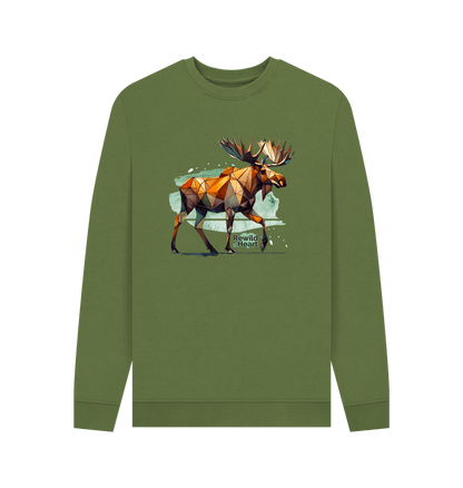 Khaki Mighty Moose Mosaic Men's Jumper