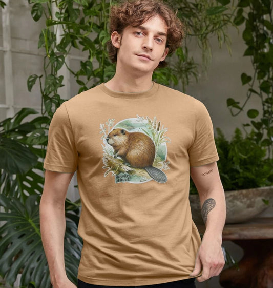 Beaver Riverbank Men's T-Shirt