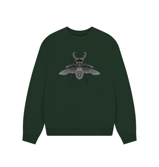 Evergreen Printed Sweater Front