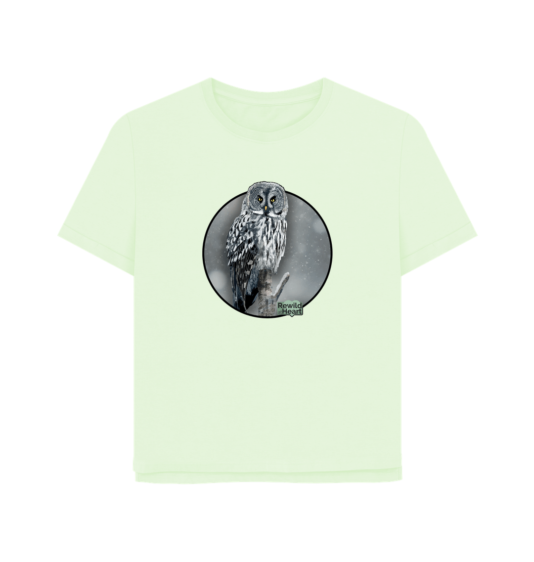 Pastel Green Printed T-shirt