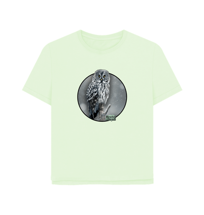 Pastel Green Printed T-shirt
