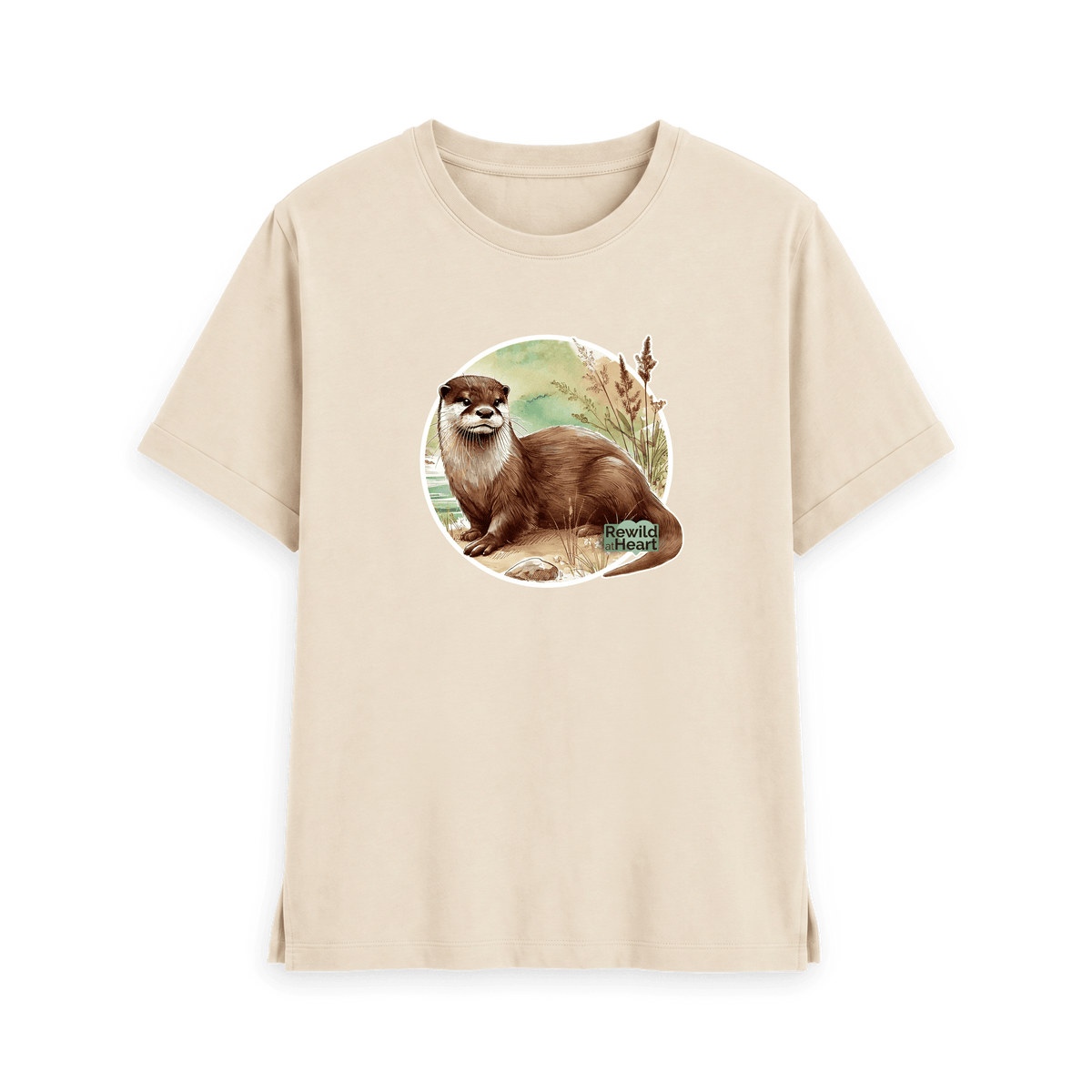 Oat Printed T-shirt Front