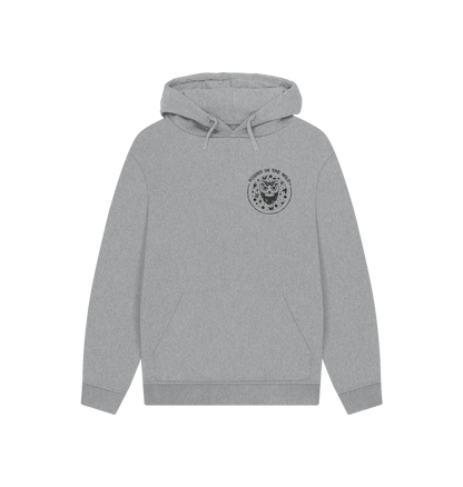 Athletic Grey Printed Hoody