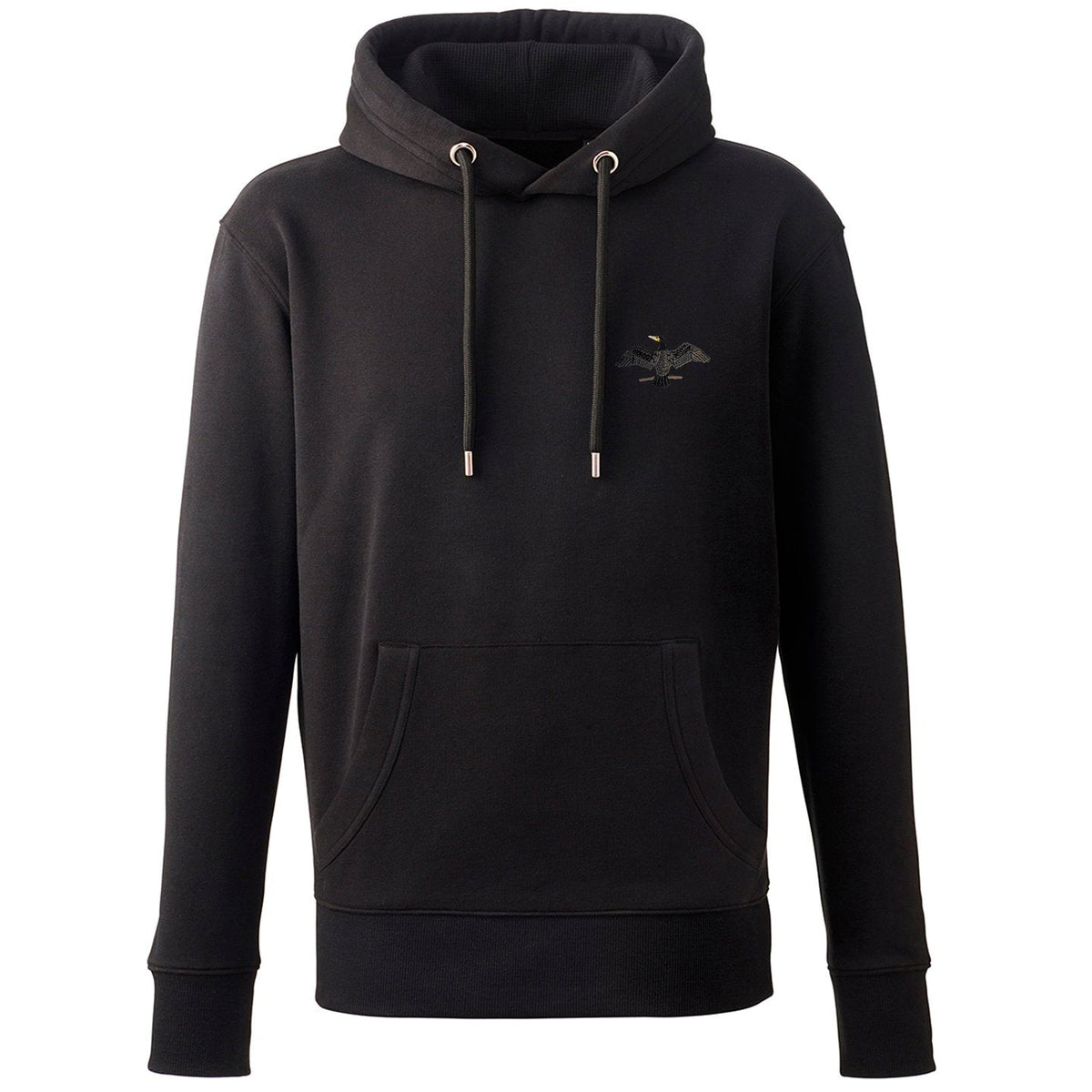 Cormorant Embroidered Unisex Hoodie