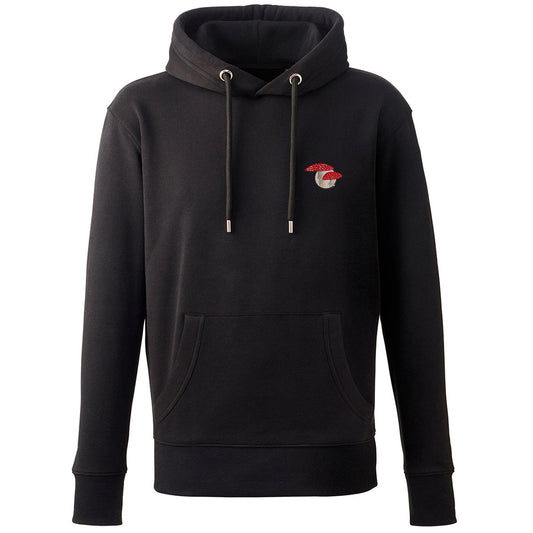 Fly Agaric Mushroom Embroidered Unisex Hoodie