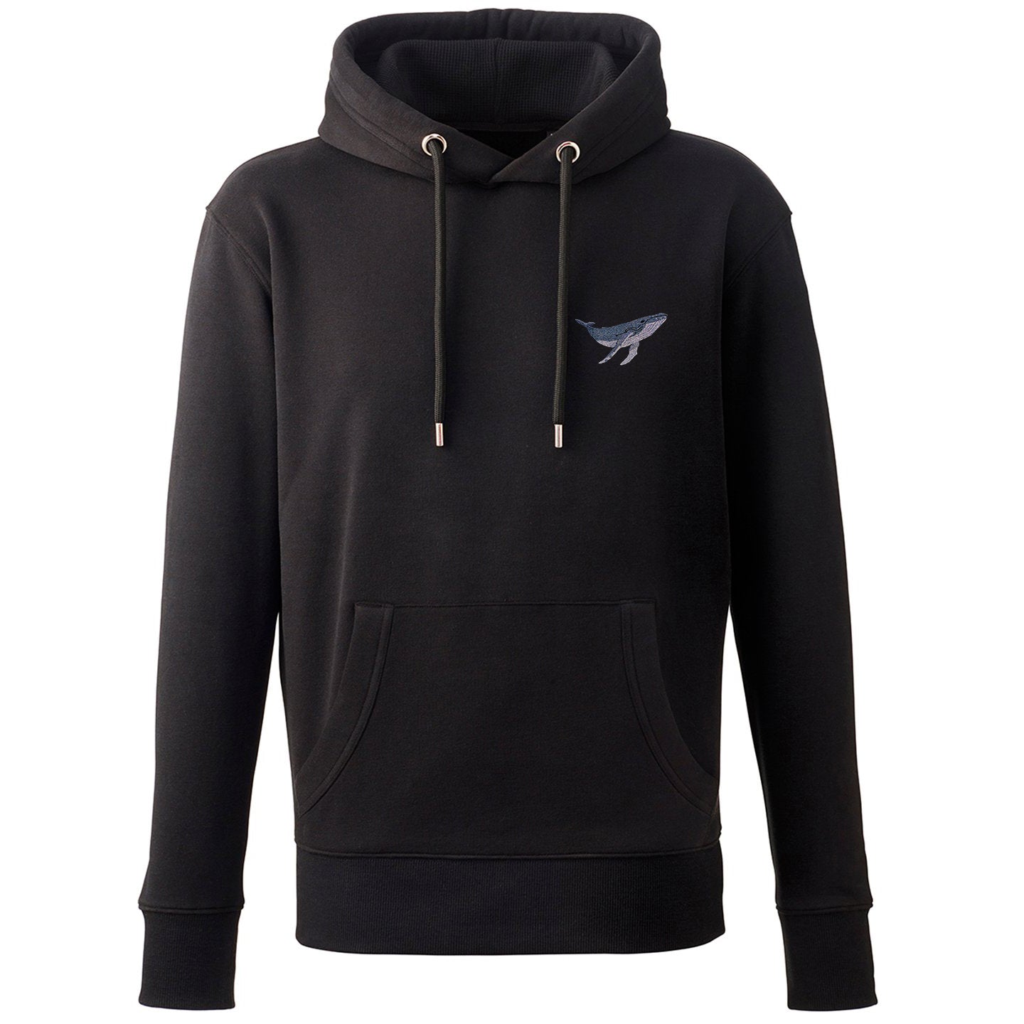 Humpback Whale Embroidered Unisex Hoodie