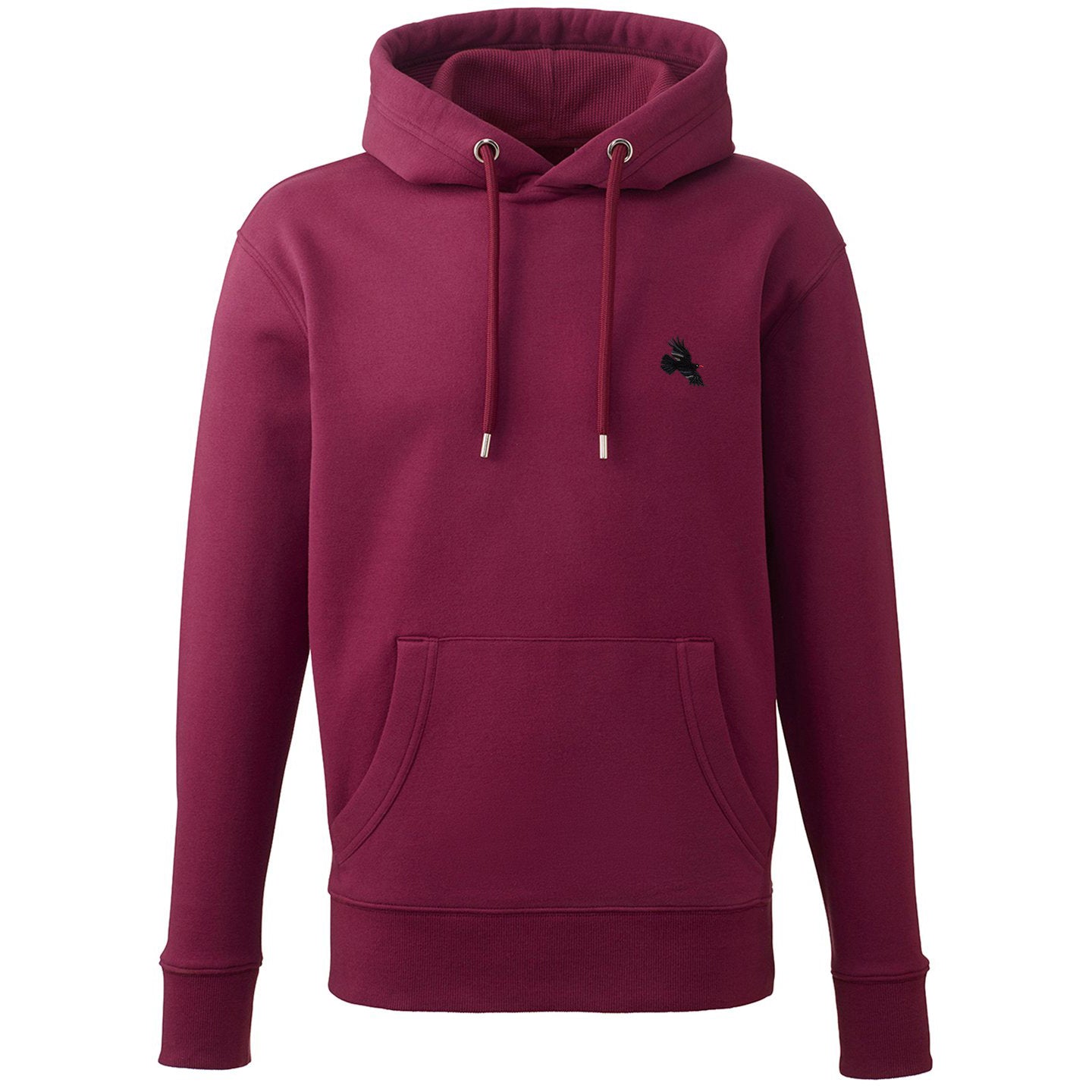 Chough Embroidered Unisex Hoodie