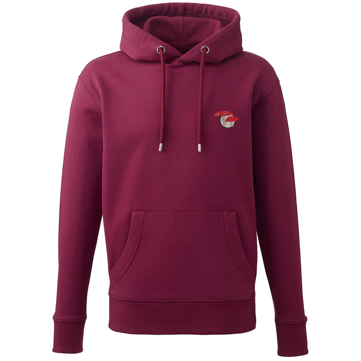 Fly Agaric Mushroom Embroidered Unisex Hoodie