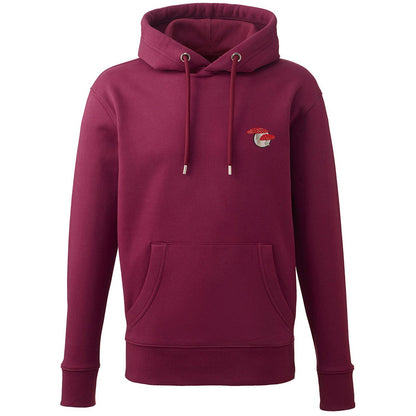 Fly Agaric Mushroom Embroidered Unisex Hoodie