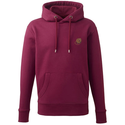 Harvest Mouse Embroidered Unisex Hoodie