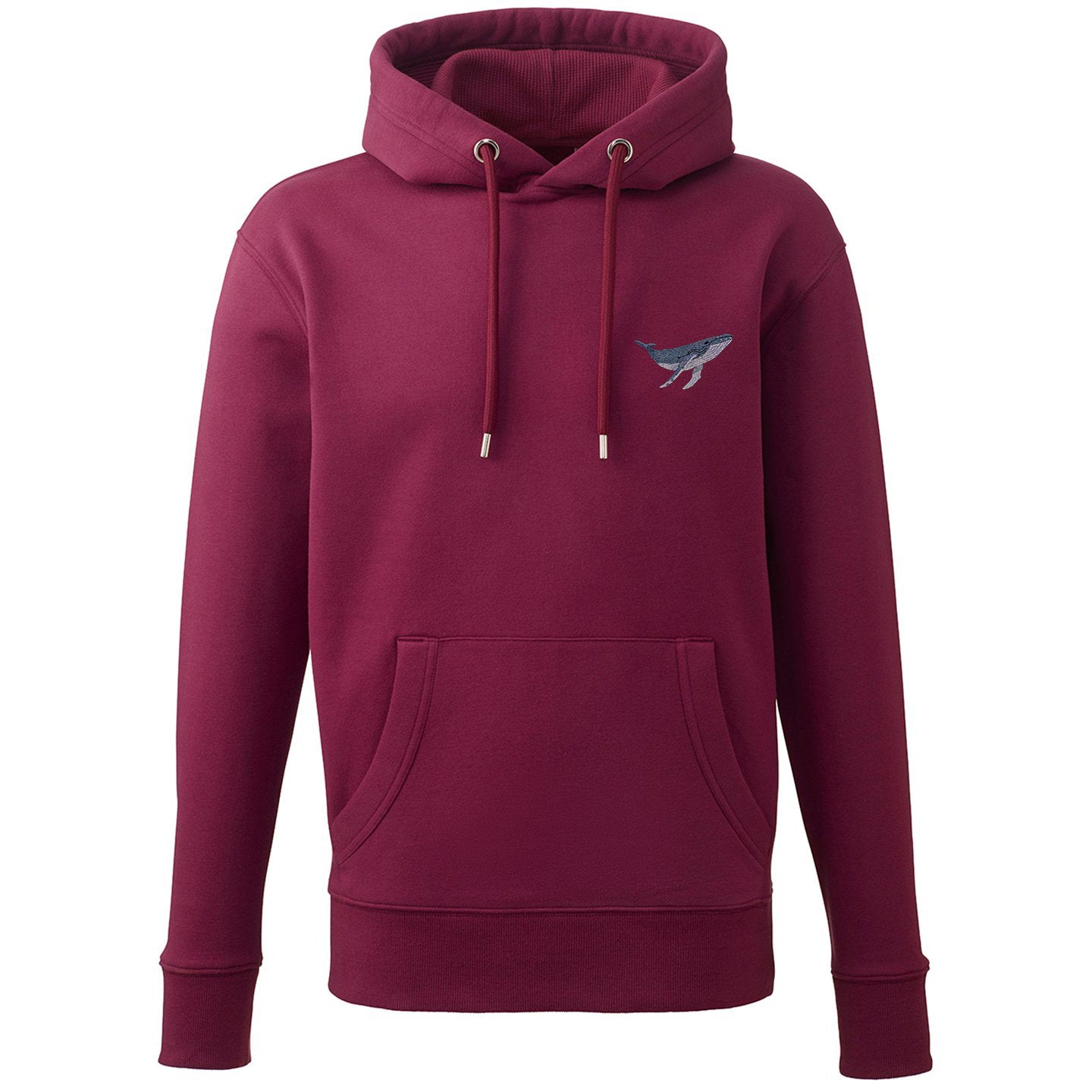 Humpback Whale Embroidered Unisex Hoodie
