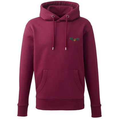 Noctule Bat Embroidered Unisex Hoodie