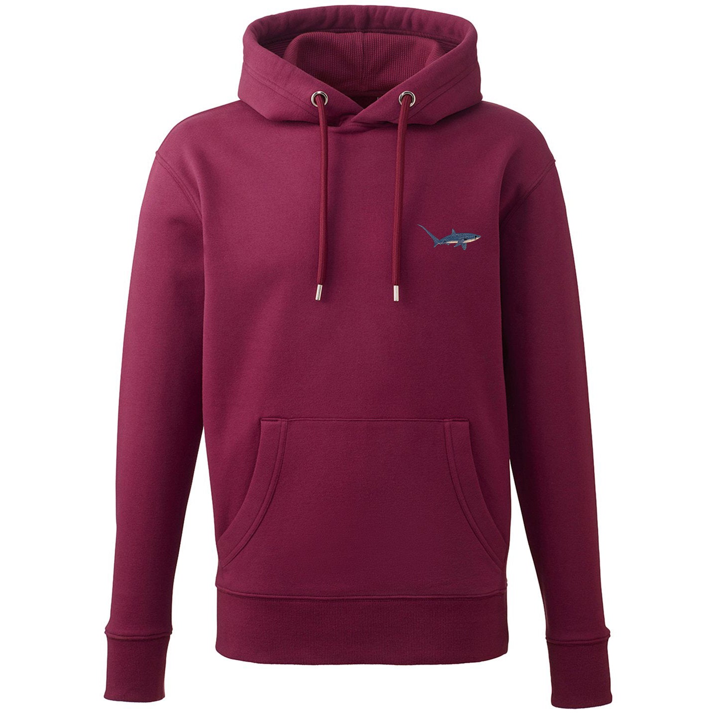 Thresher Shark Embroidered Unisex Hoodie