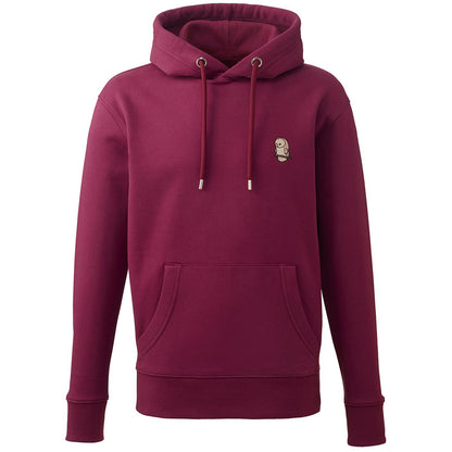 Barn Owl Cute Embroidered Unisex Hoodie