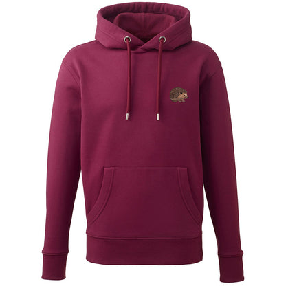 Hedgehog Embroidered Unisex Hoodie