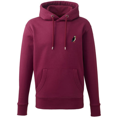 Puffin Embroidered Unisex Hoodie