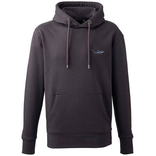 Thresher Shark Embroidered Unisex Hoodie
