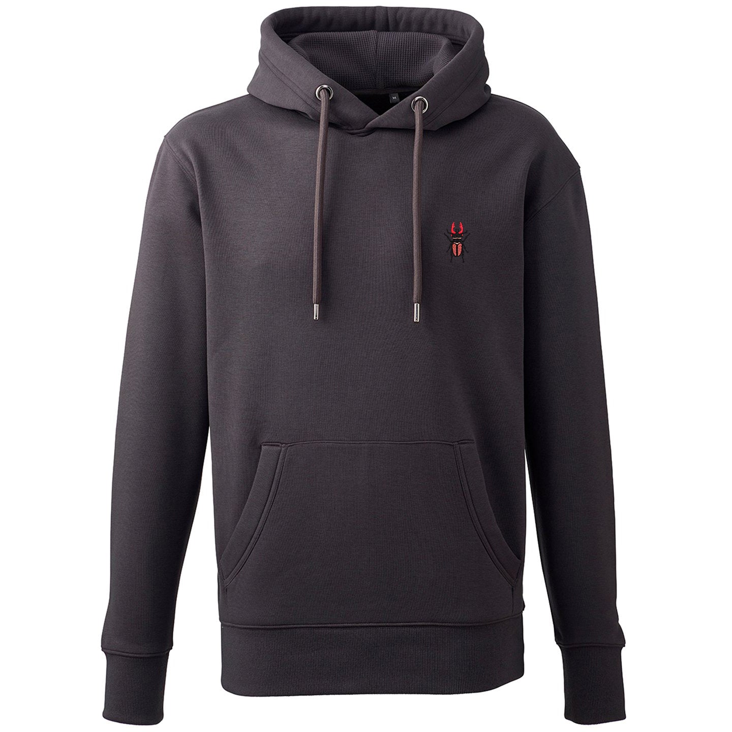 Stag Beetle Embroidered Unisex Hoodie