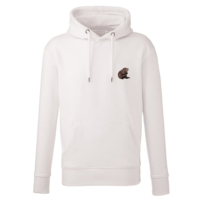 Beaver Embroidered Unisex Hoodie