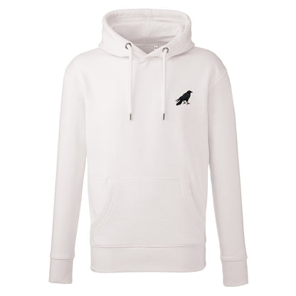 Crow Embroidered Unisex Hoodie
