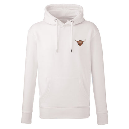 Highland Cow Embroidered Unisex Hoodie