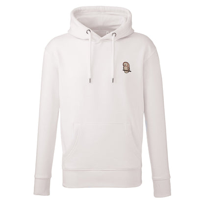 Barn Owl Cute Embroidered Unisex Hoodie