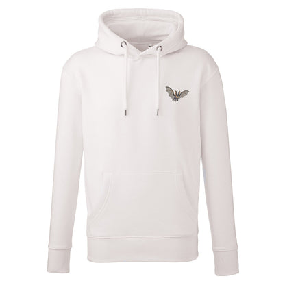 Grey Long-Eared Bat Embroidered Unisex Hoodie