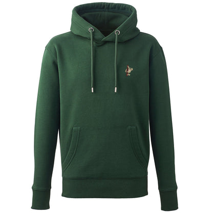 European Tree Frog Embroidered Unisex Hoodie