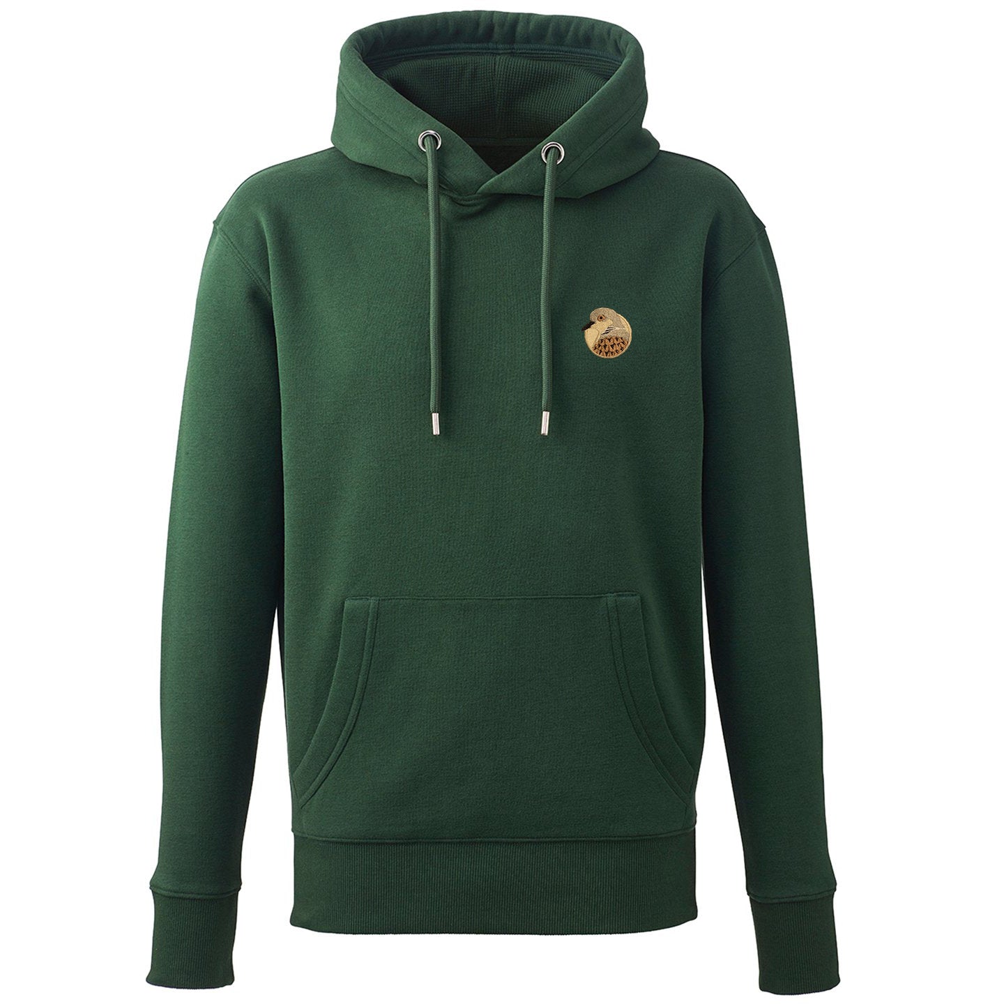 Turtledove Portrait Embroidered Unisex Hoodie