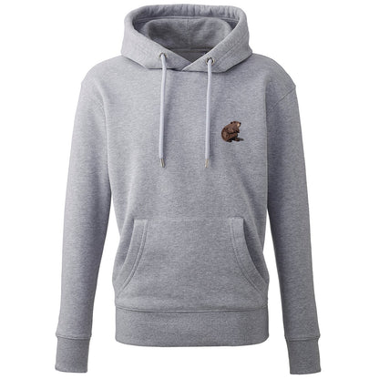 Beaver Embroidered Unisex Hoodie