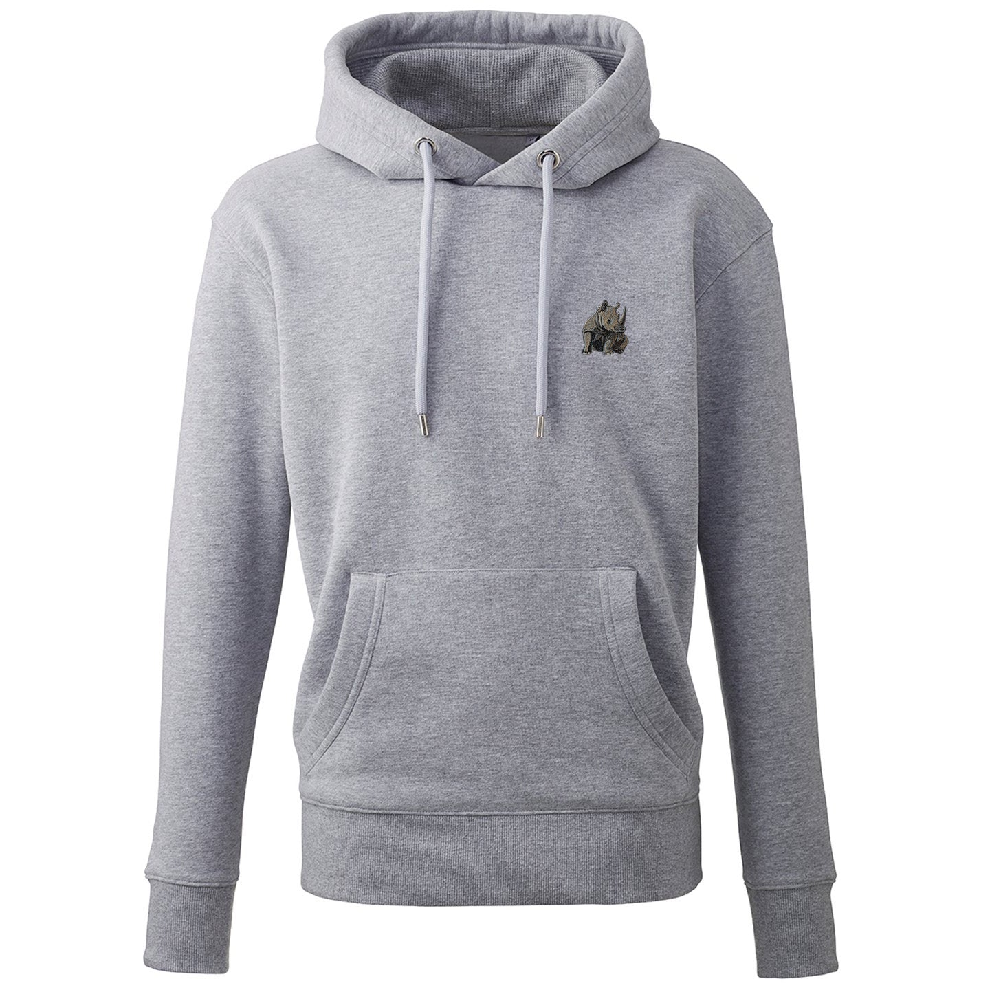 Rhino Embroidered Unisex Hoodie