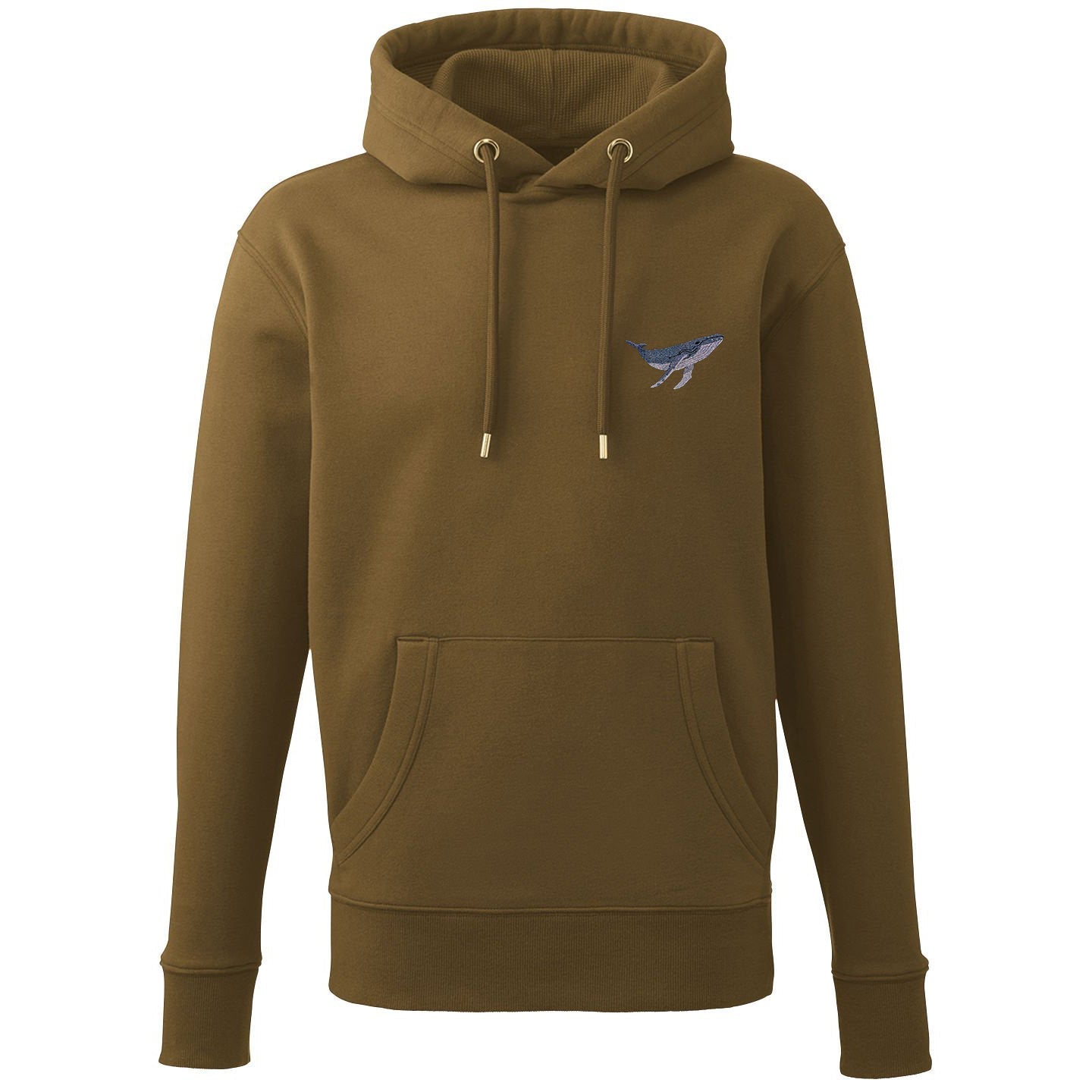 Humpback Whale Embroidered Unisex Hoodie