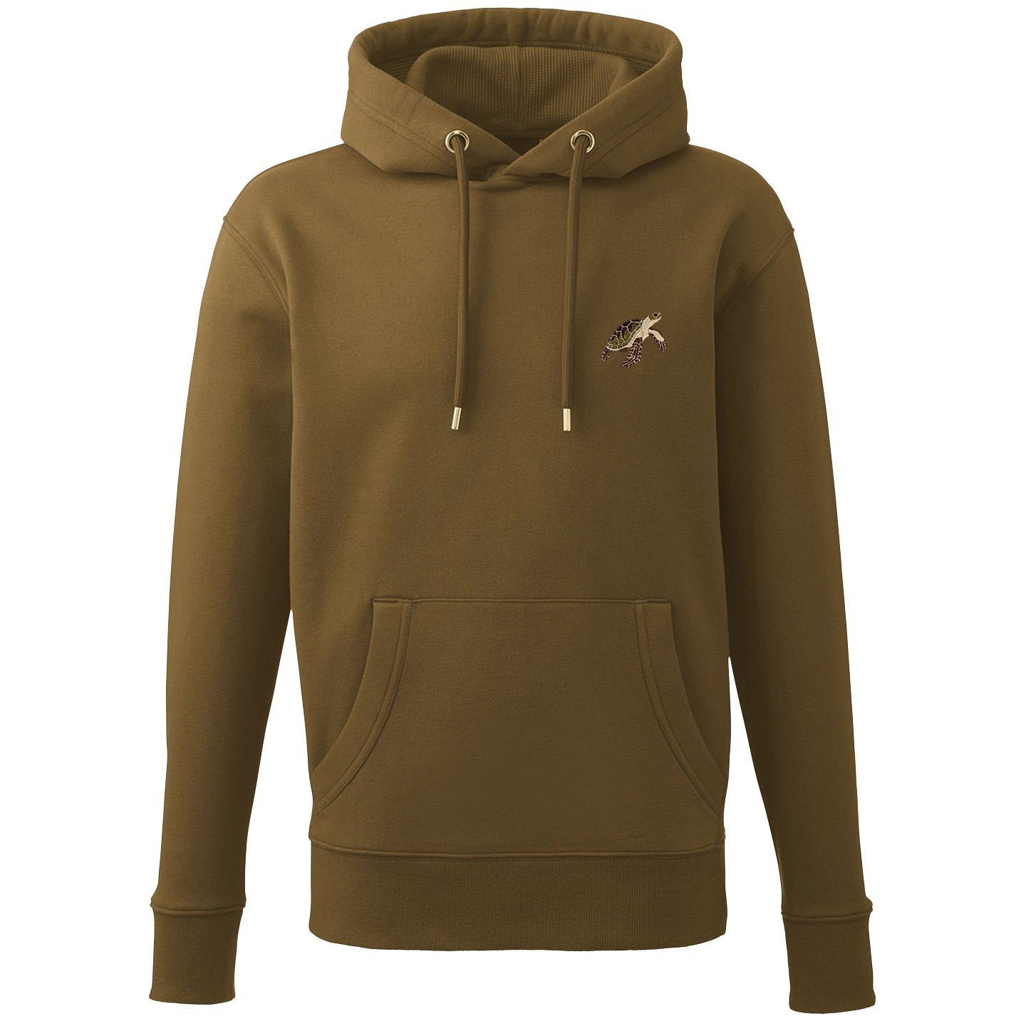 Turtle Embroidered Unisex Hoodie