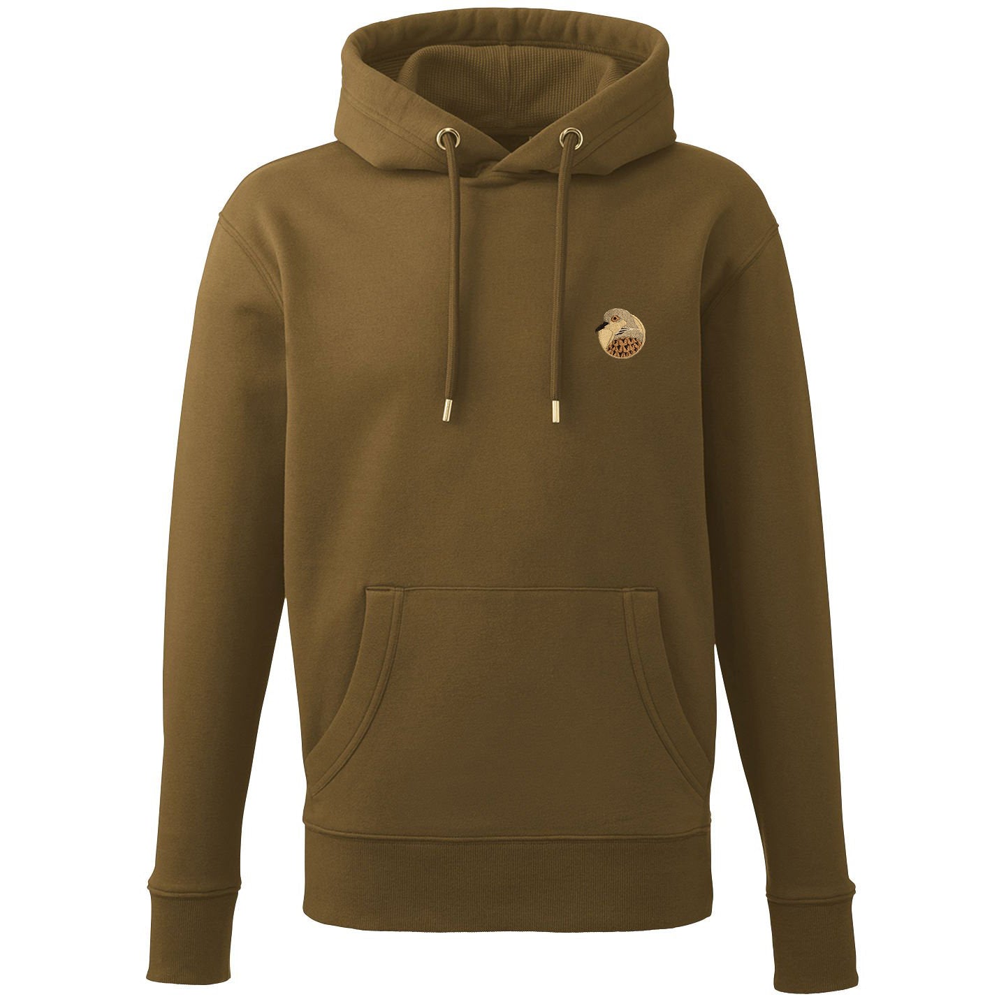 Turtledove Portrait Embroidered Unisex Hoodie