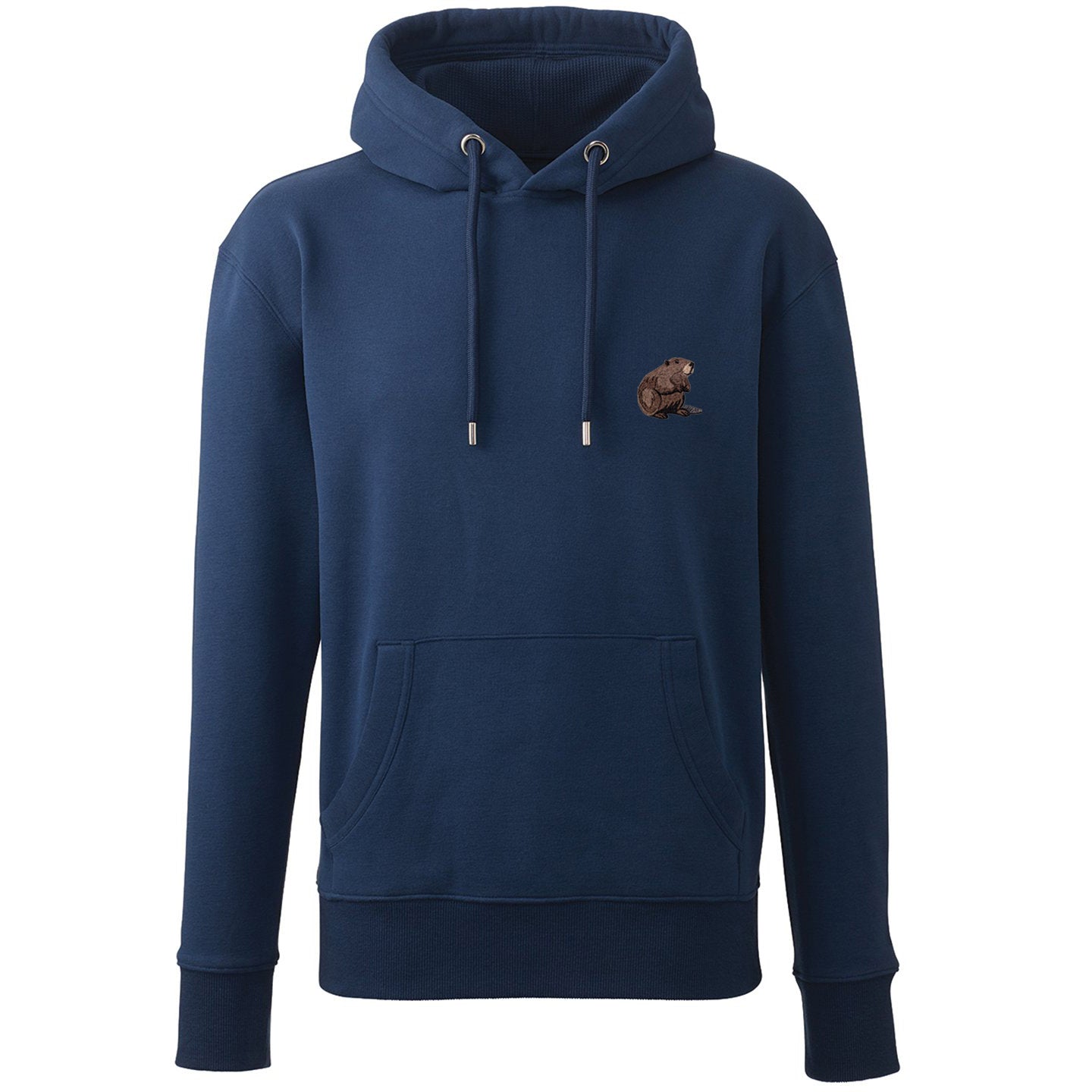 Beaver Embroidered Unisex Hoodie