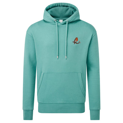 Robin Embroidered Unisex Hoodie