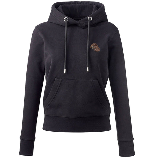 Pangolin Embroidered Ladies Hoodie