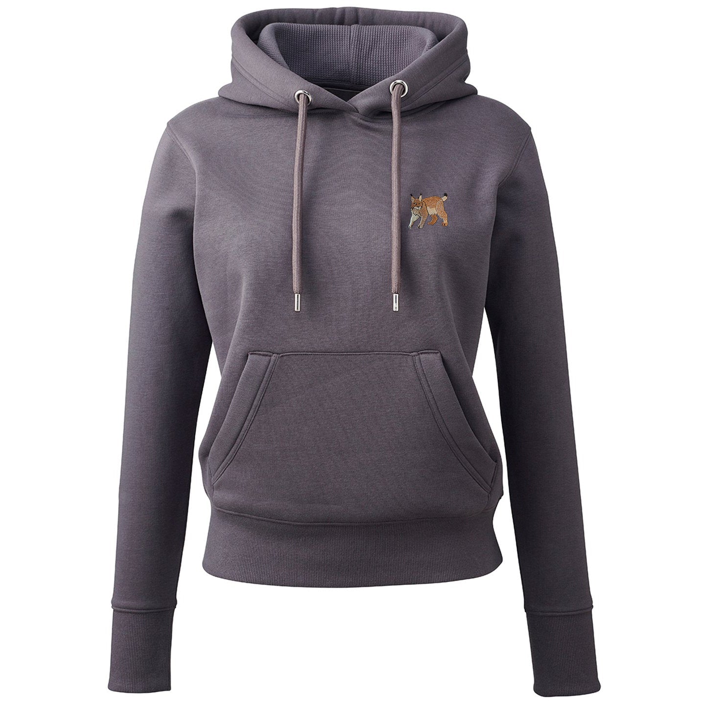 Lynx Embroidered Ladies Hoodie