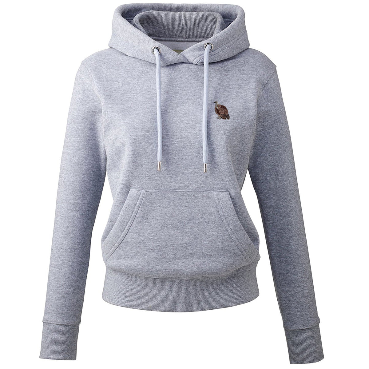 Griffon Vulture Embroidered Ladies Hoodie