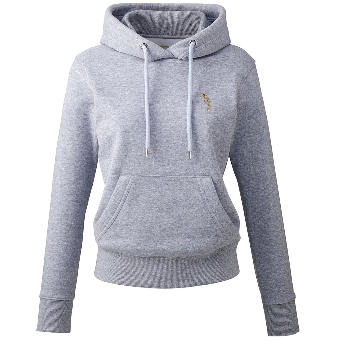 Seahorse Embroidered Ladies Hoodie