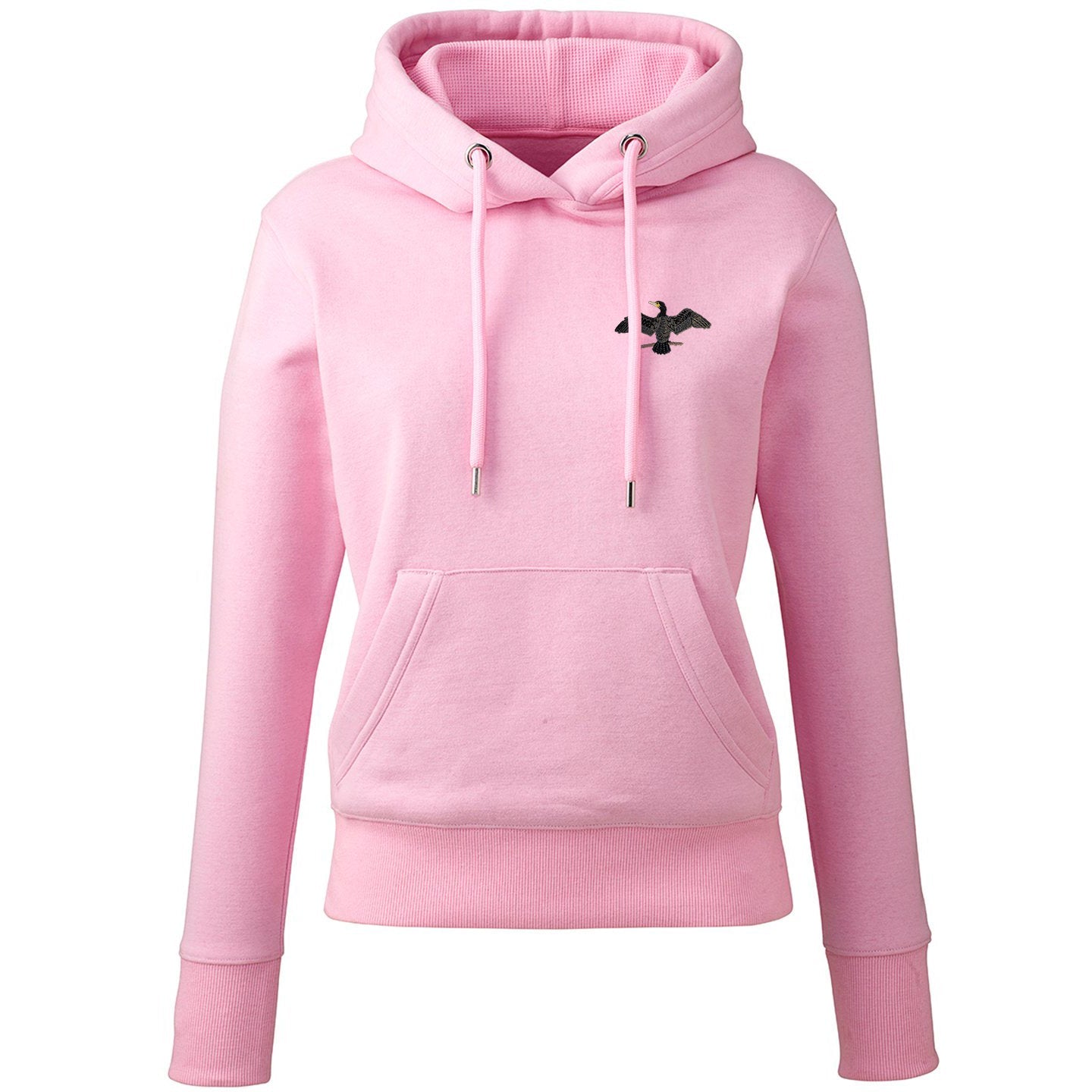 Cormorant Embroidered Ladies Hoodie