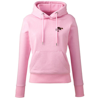Pine Marten Embroidered Ladies Hoodie