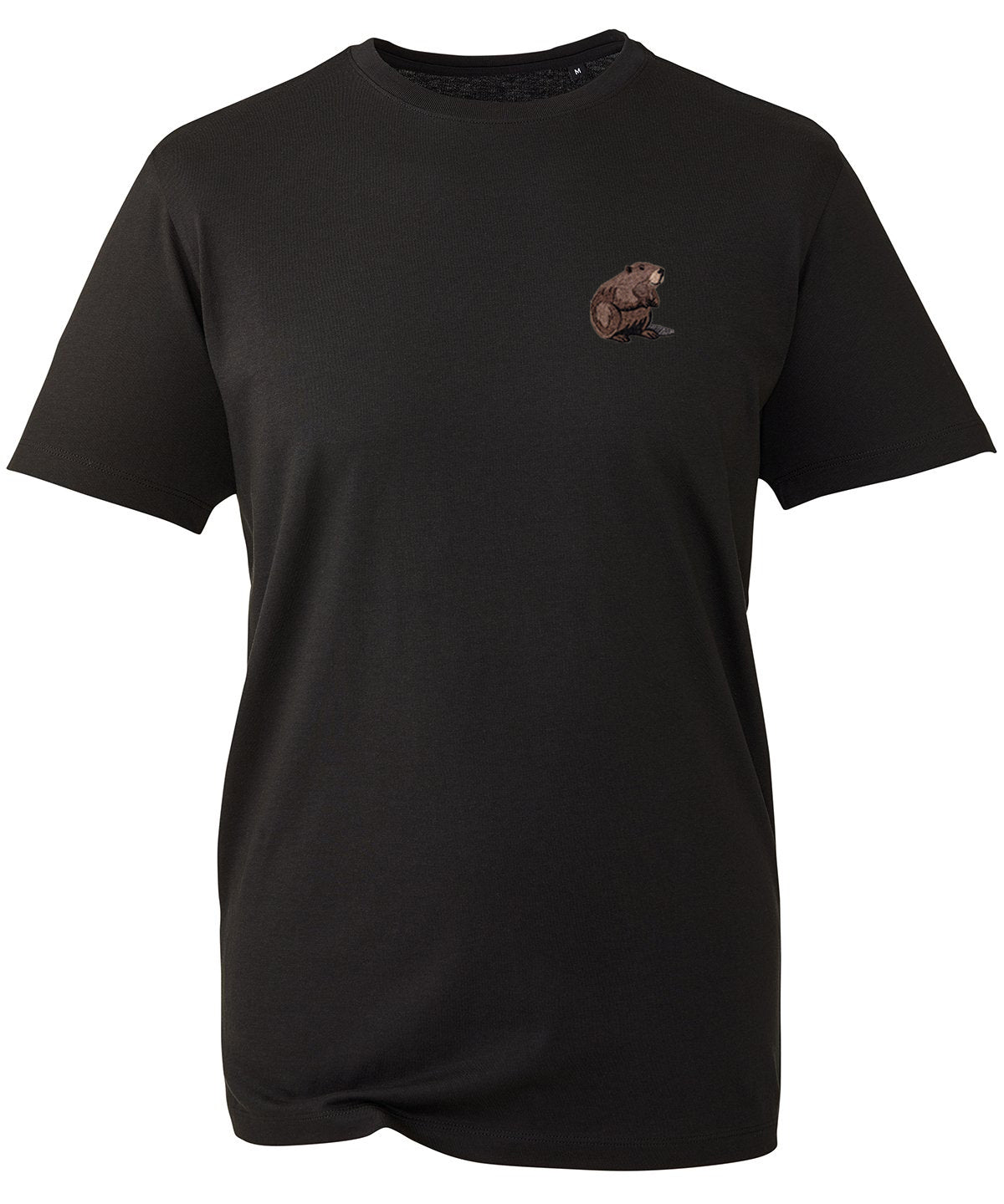 Beaver Embroidered Unisex T-Shirt