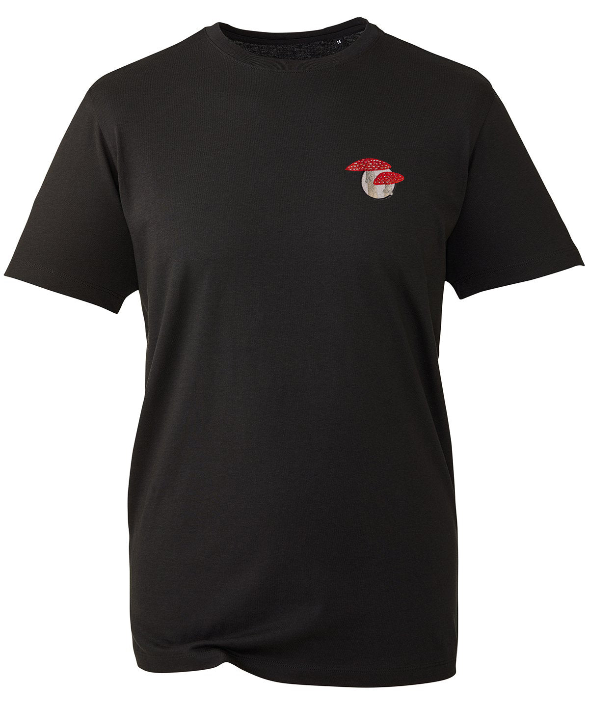 Fly Agaric Mushroom Embroidered Unisex T-Shirt