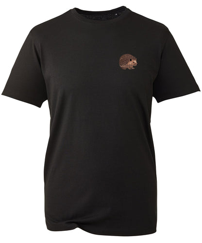 Hedgehog Embroidered Unisex T-Shirt
