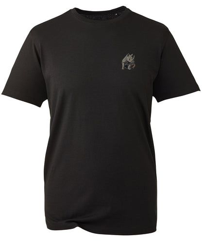 Rhino Embroidered Unisex T-Shirt